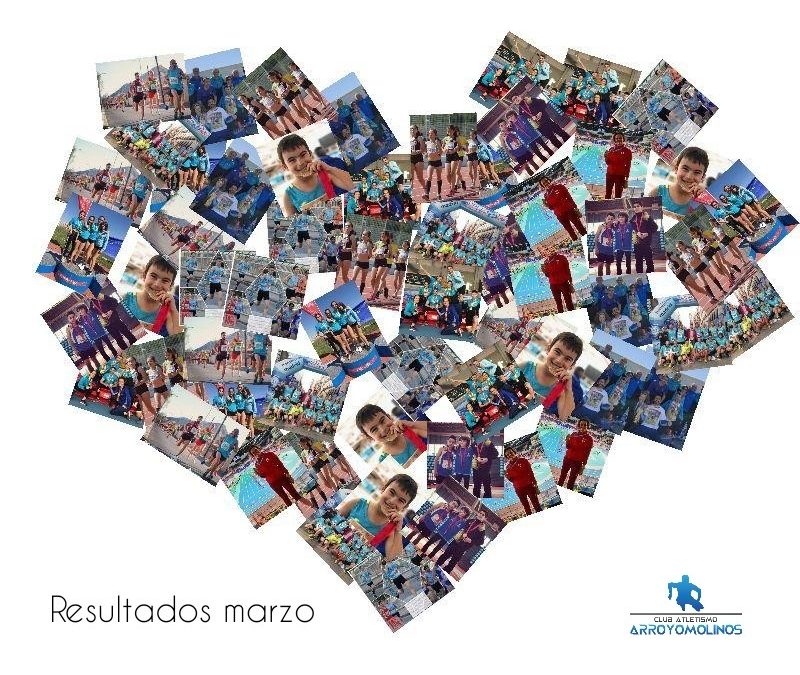 Tabla de resultados - RESULTADOS MARZO 2019 - Club Atletismo Arroyomolinos